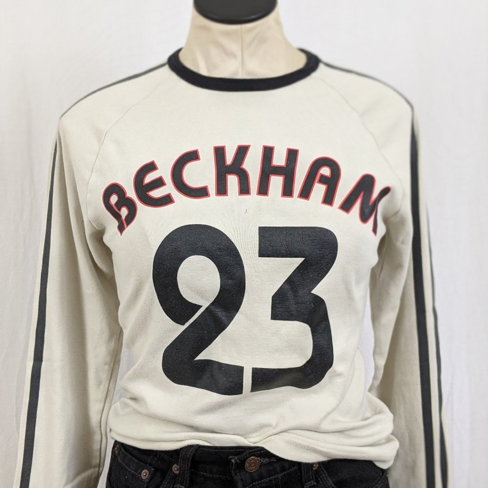 Beckham 23 retro raglan long sleeve